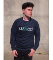 Sudadera sin capucha letras