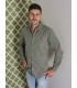 CAMISA ALGODON ORGANICO VERDE KHAKI