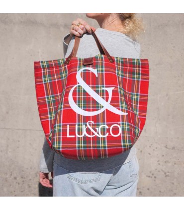 Bolso artesanal TARTAN