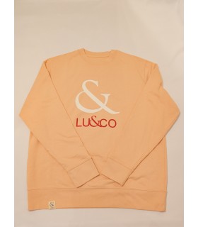 SUDADERA OLD HORIZONTE SALMON